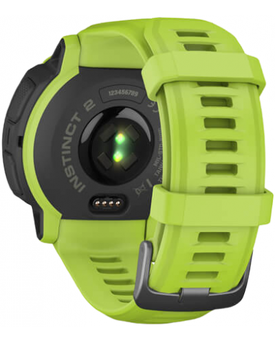 Смарт часовник Garmin - Instinct 2 , 45mm, Electric Lime - 5